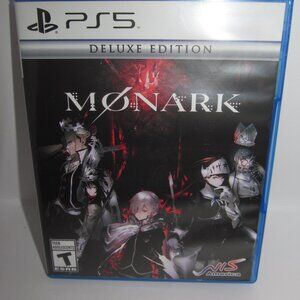 MONARK Deluxe Edition - Sony PlayStation 5 PS5 NIS RPG Strategy Video Game EUC